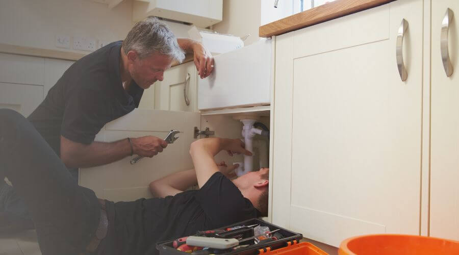 Professional burst pipe repair services in Massena, IA